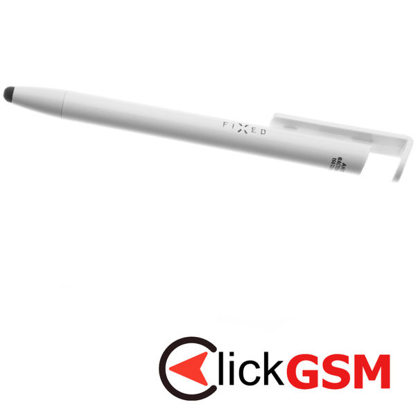 Fixed - Stylus Pen (FIXPEN-WH) - for Phones and Tablets, 3 in 1, Compact Size - White