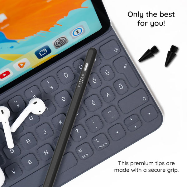 Fixed - (2 pack) Stylus Replacement Tips (FIXPART-T-GRA2) - Compatible with Graphite Pro - Black