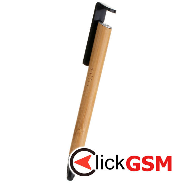 Fixed - Stylus Pen (FIXPEN-BA) - for Phones and Tablets, 3 in 1, Compact Size - Brown