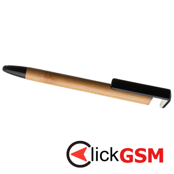 Fixed - Stylus Pen (FIXPEN-BA) - for Phones and Tablets, 3 in 1, Compact Size - Brown