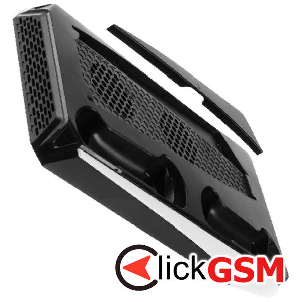 Fixed - Stand and Cooling Station (FIXPS5-MCS-BW) - for PS5, 2x Charging Docks, 2x USB, Touch Control, Pull-out File - Black