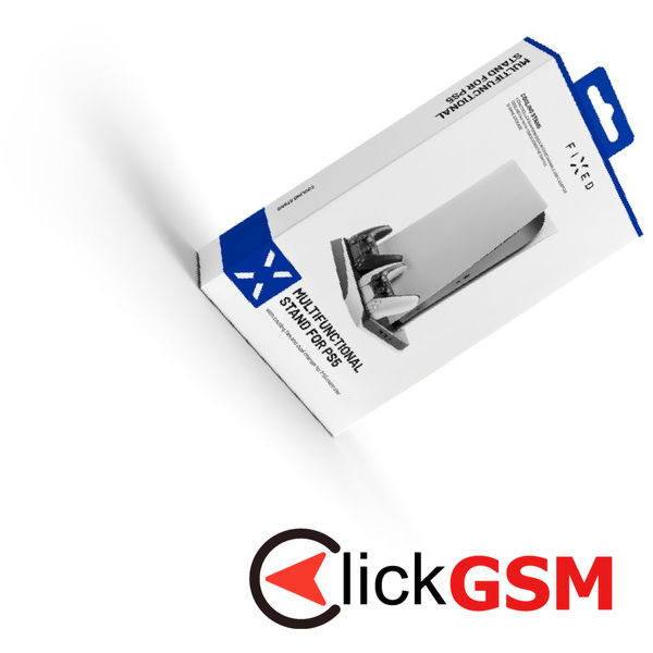 Fixed - Stand and Cooling Station (FIXPS5-MCS-BW) - for PS5, 2x Charging Docks, 2x USB, Touch Control, Pull-out File - Black