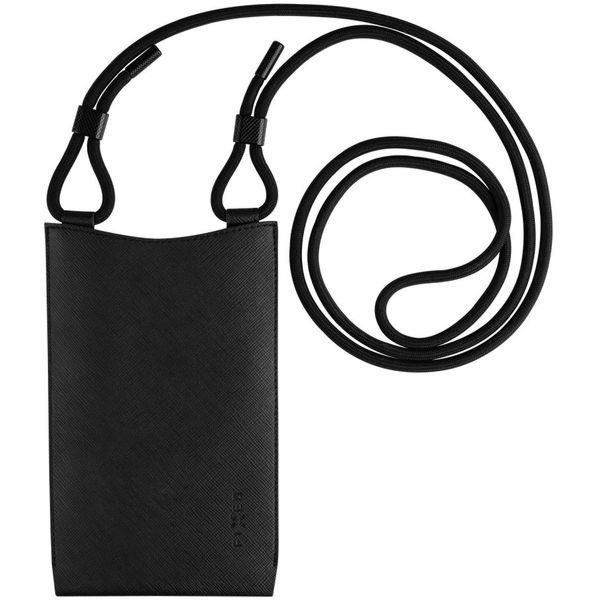 Fixed - Universal Shoulder Bag Verona (FIXVER-BK) - for Mobile Phones 7 - Black
