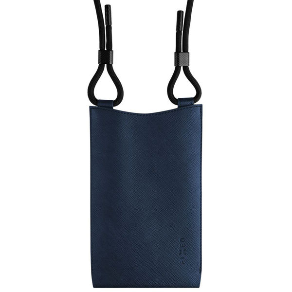 Fixed - Universal Shoulder Bag Verona (FIXVER-DRBL) - for Mobile Phones 7 - Dark Blue