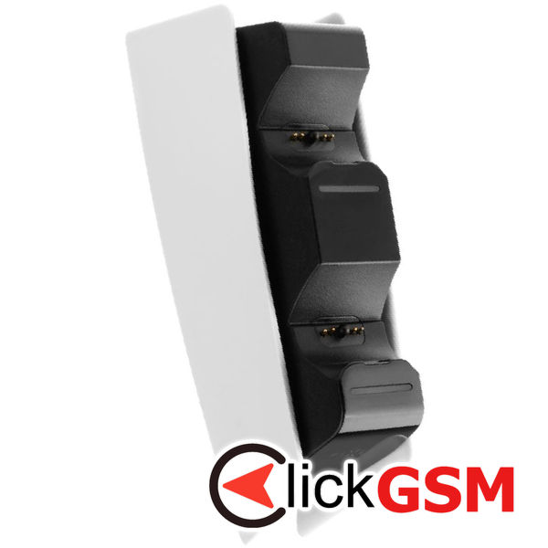 Fixed - Charging Station (FIXPS5-DCC-BW) - for PS5 DualSense Controllers, 2x Docks, Fast Charge, LED, USB-C Port - Black