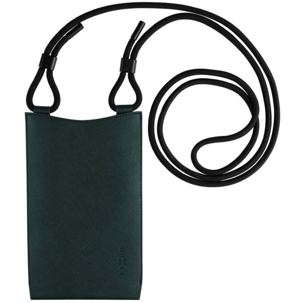 Fixed - Universal Shoulder Bag Verona (FIXVER-DRGRE) - for Mobile Phones 7 - Dark Green
