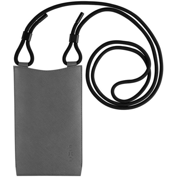 Fixed - Universal Shoulder Bag Verona (FIXVER-GR) - for Mobile Phones 7 - Gray