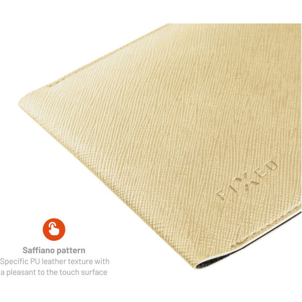 Fixed - Universal Shoulder Bag Verona (FIXVER-LGYL) - for Mobile Phones 7 - Light Yellow