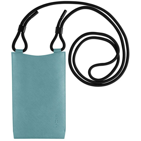 Fixed - Universal Shoulder Bag Verona (FIXVER-LGTU) - for Mobile Phones 7 - Light Turquoise