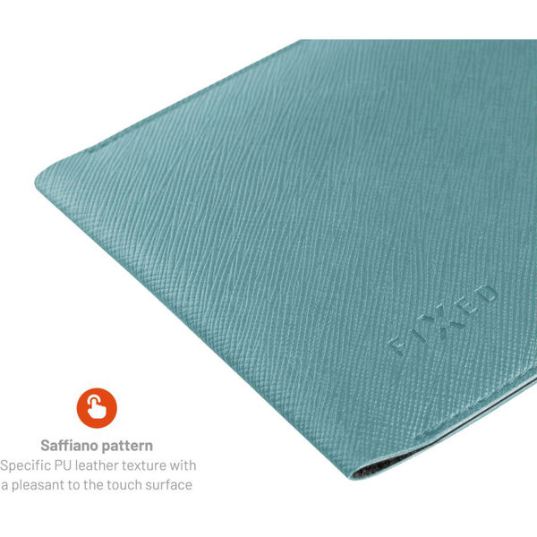 Fixed - Universal Shoulder Bag Verona (FIXVER-LGTU) - for Mobile Phones 7 - Light Turquoise