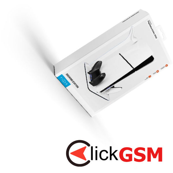 Fixed - Multifunctional Station (FIXPS5S-MCS-BW) - for PS5 Slim, 2x Charging Docks, 3 Cooling Levels, Games Organizer - White