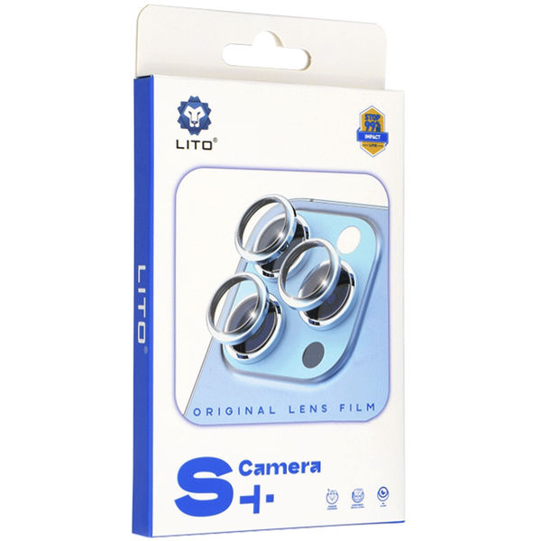 Lito - S+ Camera Glass Protector - iPhone 14 / iPhone 14 Plus - Purple