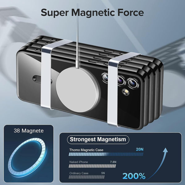 Techsuit - Luxury Crystal MagSafe - Samsung Galaxy S25 - Light Green