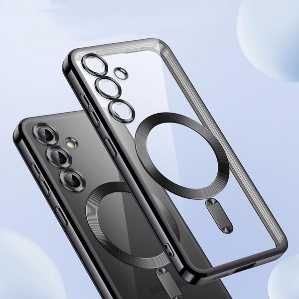 Techsuit - Luxury Crystal MagSafe - Samsung Galaxy S25 - Light Green