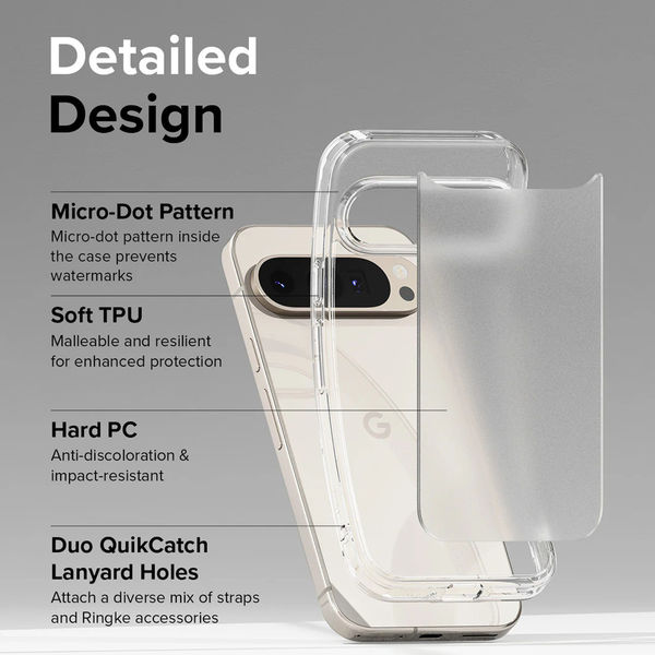 Ringke - Fusion - Google Pixel 9 Pro XL - Matte Clear