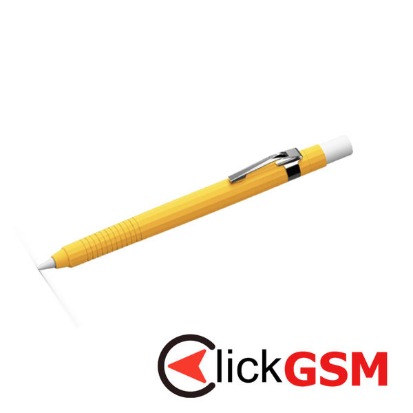 Ringke - Silicone Drafting Pencil Case - for Apple Pencil 2nd Generation / Pro, Easy to Attach, Durable Elasticity - Yellow