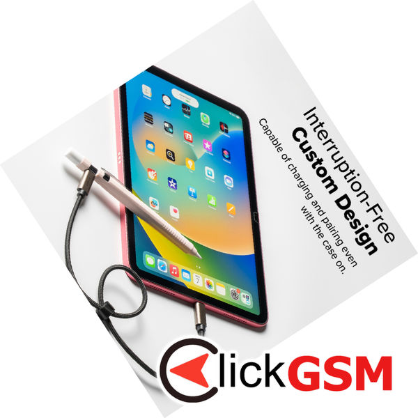 Ringke - Silicone Drafting Pencil Case - for Apple Pencil, Easy to Attach, Metal Holder Clip, Durable Elasticity - Yellow