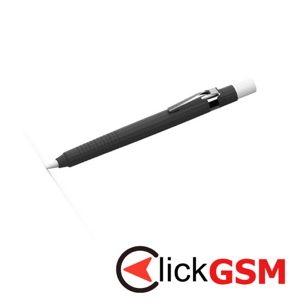 Ringke - Silicone Drafting Pencil Case - for Apple Pencil, Easy to Attach, Metal Holder Clip, Durable Elasticity - Black