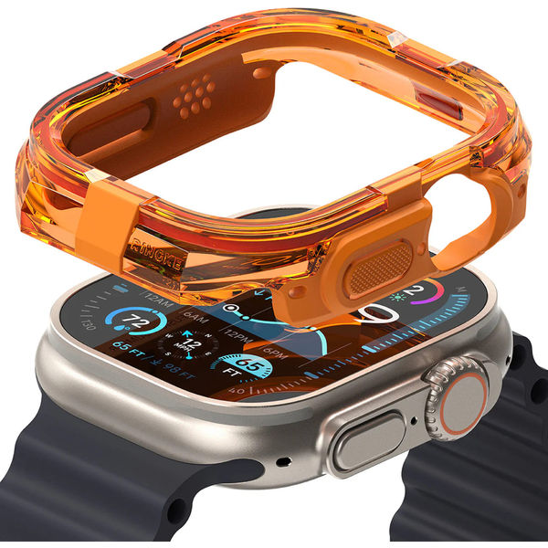 Ringke - Fusion Bumper - Apple Watch Ultra / Ultra 2 - Neon Orange