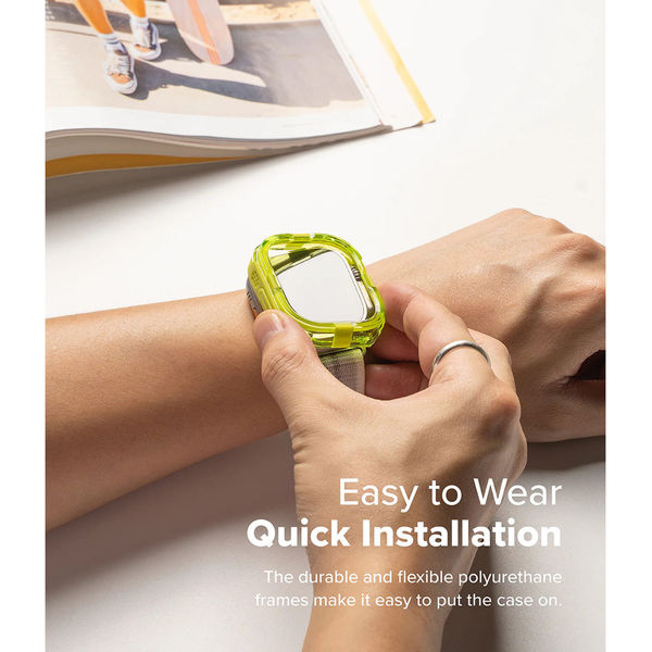 Ringke - Fusion Bumper - Apple Watch Ultra / Ultra 2 - Neon Orange