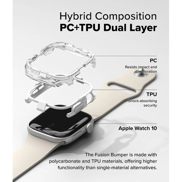 Ringke - Fusion Bumper - Apple Watch 10 46mm - Black