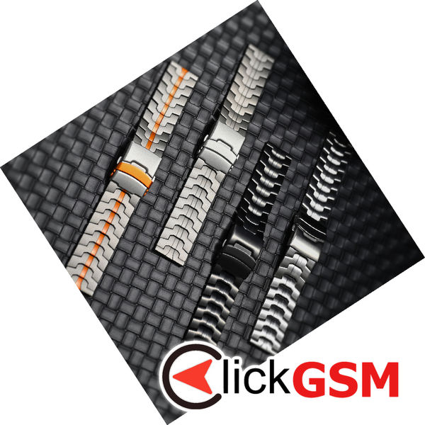 Techsuit - Watchband 22mm (W063) - Huawei Watch GT 2 (46mm)/GT 2 Pro/GT 3 Pro (46mm)/Ultimate, Xiaomi Watch S1 - Titanium