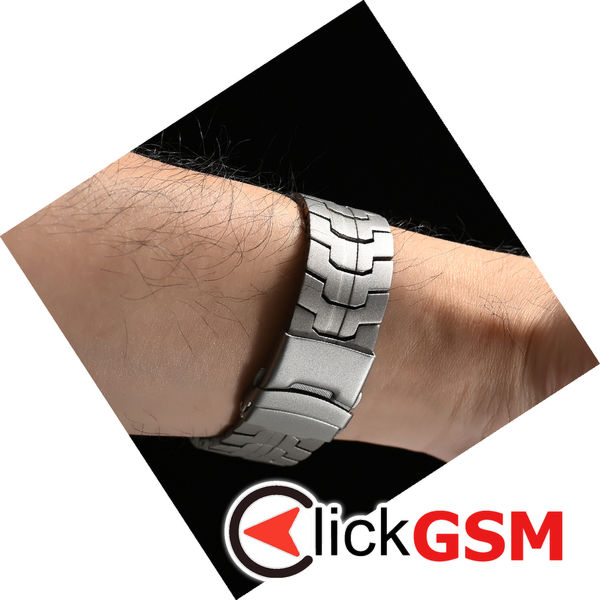 Techsuit - Watchband 22mm (W063) - Huawei Watch GT 2 (46mm)/GT 2 Pro/GT 3 Pro (46mm)/Ultimate, Xiaomi Watch S1 - Titanium