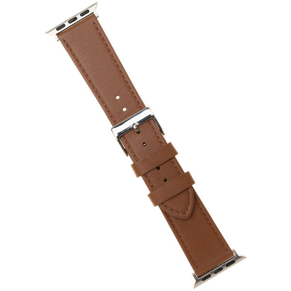 Fixed - Leather Strap 35mm - Apple Watch 1/2/3/4/5/6/7/8/9/10/SE/SE 2/Ultra/Ultra 2 (42/44/45/46/49mm) - Brown