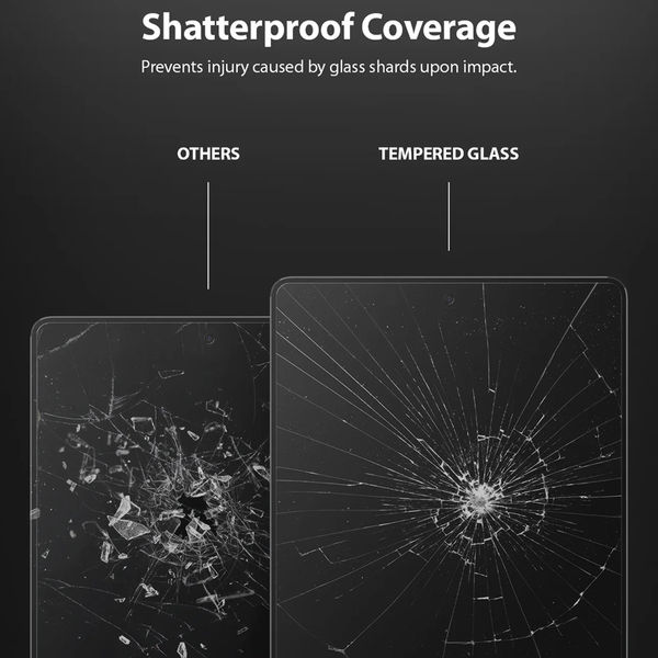 Ringke - Tempered Glass Screen Protector - iPad mini 6 (2021) / iPad mini 7 (2024) - Clear