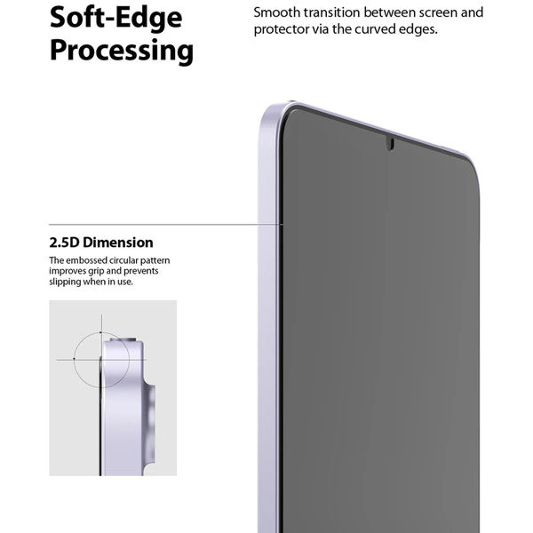 Ringke - Tempered Glass Screen Protector - iPad mini 6 (2021) / iPad mini 7 (2024) - Clear