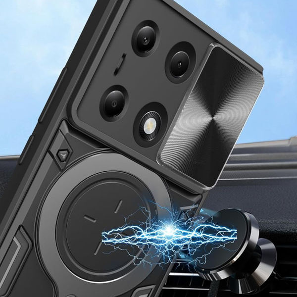 Techsuit - CamGuard Pro - Xiaomi Redmi Note 13 Pro 4G / Poco M6 Pro 4G - Black