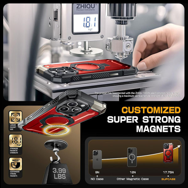 Supcase - Unicorn Beetle Defender - iPhone 16 Pro Max - Ruddy