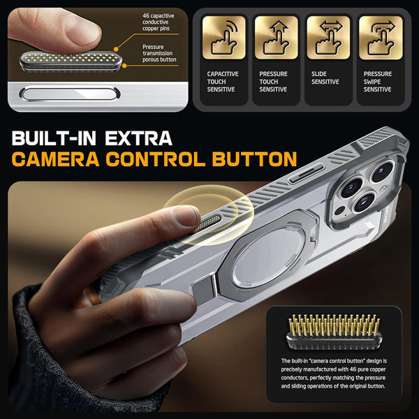 Supcase - Unicorn Beetle Defender - iPhone 16 Pro - White