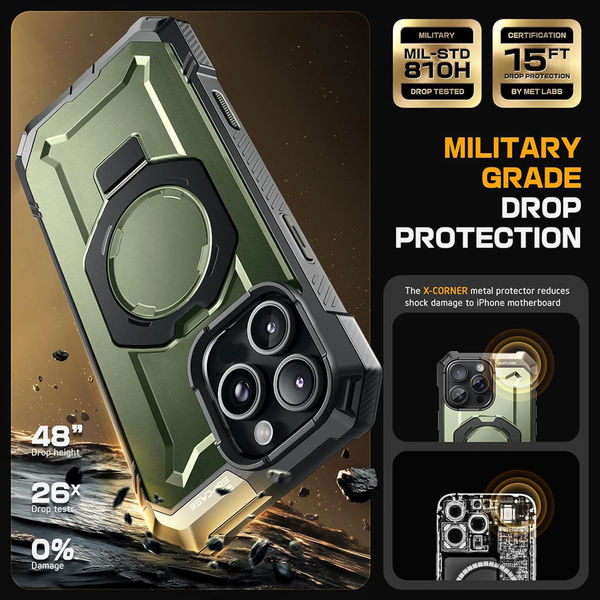 Supcase - Unicorn Beetle Defender - iPhone 16 Pro - Guldan