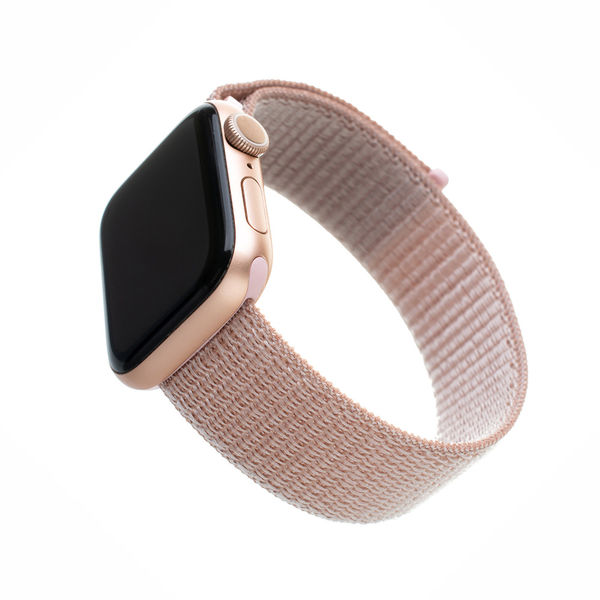 Fixed - Nylon Strap 35mm - Apple Watch 1/2/3/4/5/6/7/8/9/10/SE/SE 2/Ultra/Ultra 2 (42/44/45/46/49mm) - Rose Gold