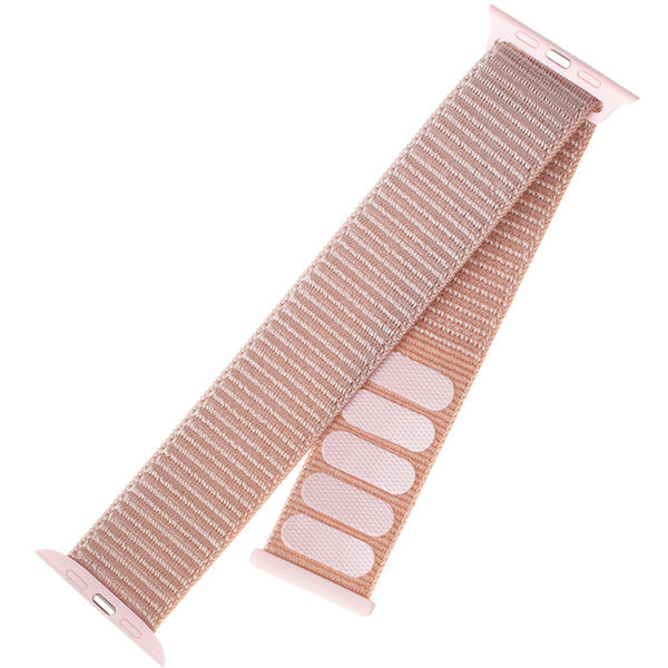 Fixed - Nylon Strap 35mm - Apple Watch 1/2/3/4/5/6/7/8/9/10/SE/SE 2/Ultra/Ultra 2 (42/44/45/46/49mm) - Rose Gold