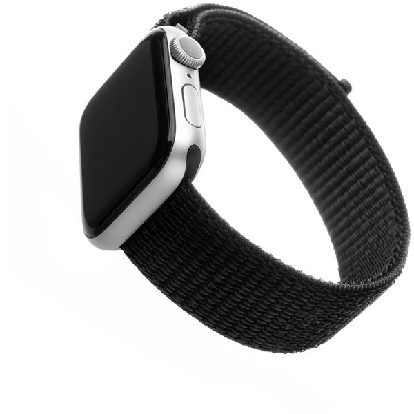 Fixed - Nylon Strap 35mm - Apple Watch 1/2/3/4/5/6/7/8/9/10/SE/SE 2/Ultra/Ultra 2 (42/44/45/46/49mm) - Black