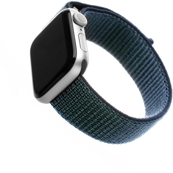Fixed - Nylon Strap 35mm - Apple Watch 1/2/3/4/5/6/7/8/9/10/SE/SE 2/Ultra/Ultra 2 (42/44/45/46/49mm) - Dark Blue