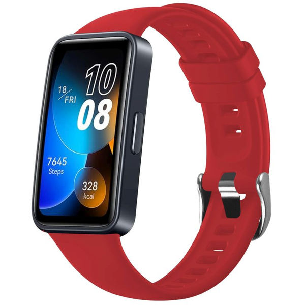 Fixed - Silicone Strap - Huawei Band 8 / 9 - Red