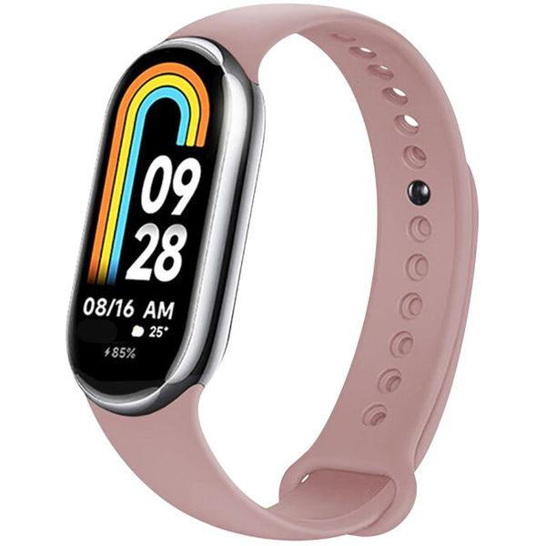 Fixed - Silicone Strap - Xiaomi Mi Band 8 / 8 NFC / 9 / 9 NFC - Pink