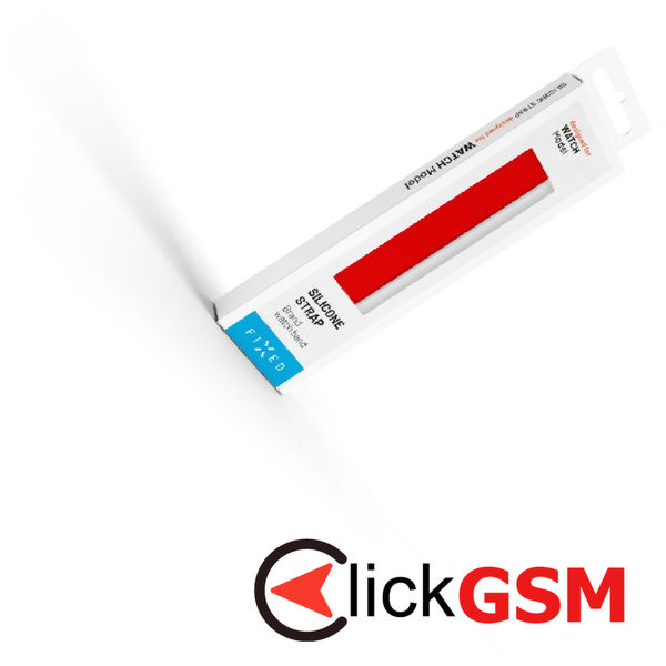 Fixed - Silicone Sporty Strap Set 22mm - Huawei Watch GT 2 (46mm)/GT 2 Pro/GT 3 Pro (46mm)/Ultimate, Xiaomi Watch S1 - White