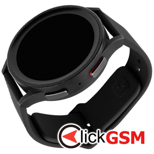 Fixed - Silicone Sporty Strap Set 20mm - Samsung Galaxy Watch 4/5/Active 2, Huawei Watch GT 3 (42mm)/GT 3 Pro (43mm) - Black