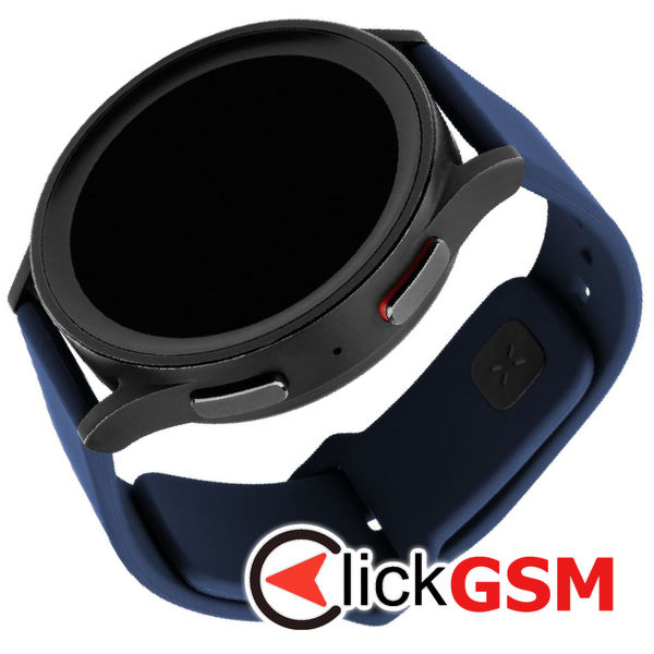Fixed - Silicone Sporty Strap Set 20mm - Samsung Galaxy Watch 4/5/Active 2, Huawei Watch GT 3 (42mm)/GT 3 Pro (43mm) - Blue