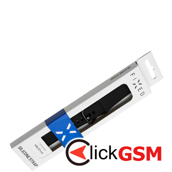 Fixed - Silicone Strap 22mm - Huawei Watch GT 2 (46mm)/GT 2 Pro/GT 3 Pro (46mm)/Ultimate, Xiaomi Watch S1 - Blue