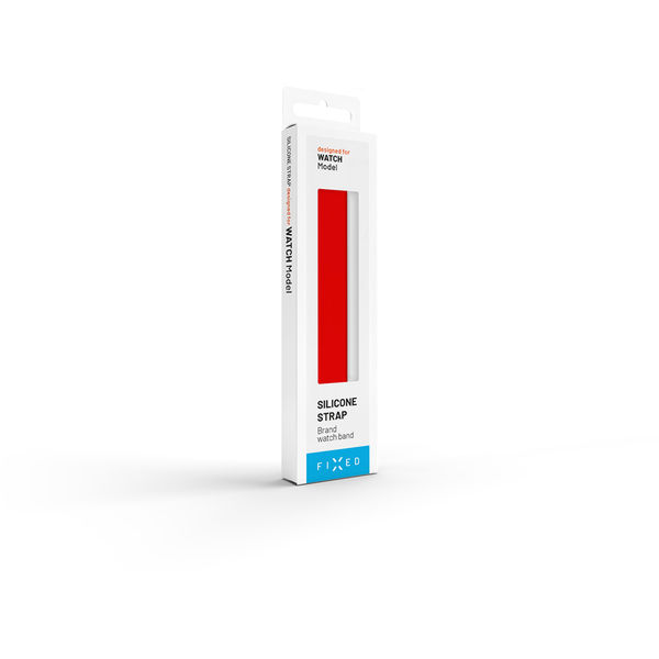 Fixed - Silicone Sporty Strap Set 32mm - Apple Watch 1/2/3/4/5/6/7/8/9/10/SE/SE 2 (38/40/41/42mm) - Black