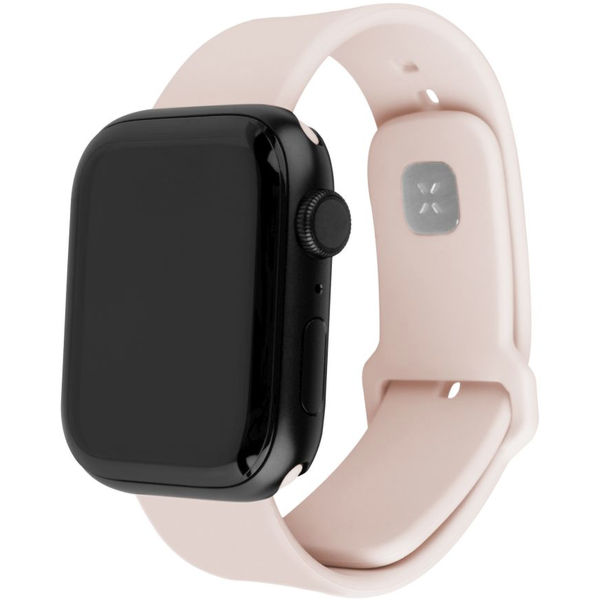 Fixed - Silicone Sporty Strap Set 32mm - Apple Watch 1/2/3/4/5/6/7/8/9/10/SE/SE 2 (38/40/41/42mm) - Pink