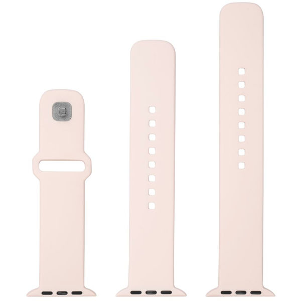 Fixed - Silicone Sporty Strap Set 32mm - Apple Watch 1/2/3/4/5/6/7/8/9/10/SE/SE 2 (38/40/41/42mm) - Pink
