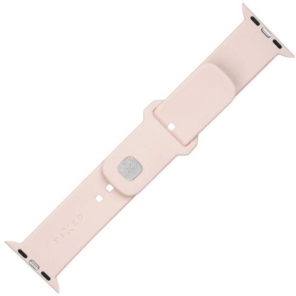 Fixed - Silicone Sporty Strap Set 32mm - Apple Watch 1/2/3/4/5/6/7/8/9/10/SE/SE 2 (38/40/41/42mm) - Pink