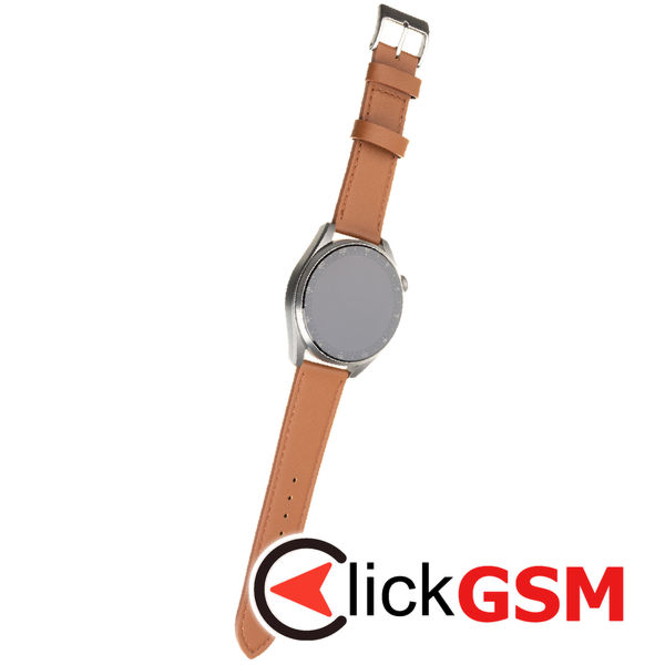 Fixed - Leather Strap 20mm - Samsung Galaxy Watch 4/5/Active 2, Huawei Watch GT 3 (42mm)/GT 3 Pro (43mm) - Brown