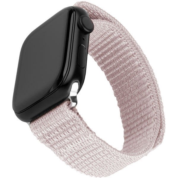 Fixed - Nylon Sporty Strap 32mm - Apple Watch 1/2/3/4/5/6/7/8/9/10/SE/SE 2 (38/40/41/42mm) - Rose Gold